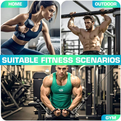 2PCS Hand Grip Strength Trainer Gym Pull Grip Cross Training Palm Grip Handle Finger Trainer Dropshipping Gymnastics Fitness