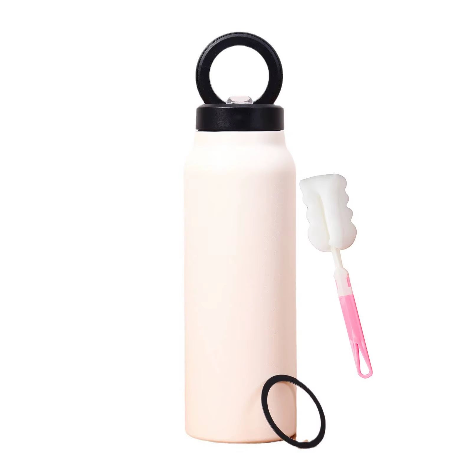 Insulated Sports Water Bottle with Magnetic Phone Holder and Built-In Stand Perfect Gym Workouts Outdoor Adventures and Travel