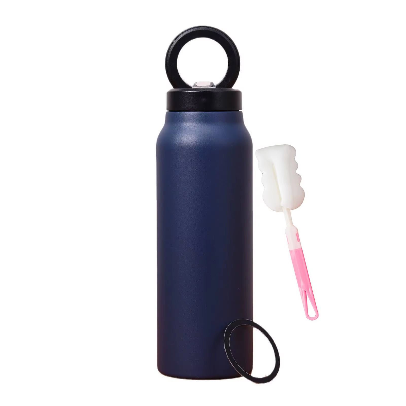 Insulated Sports Water Bottle with Magnetic Phone Holder and Built-In Stand Perfect Gym Workouts Outdoor Adventures and Travel